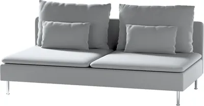 Produktbild von Dekoria Bezug für Söderhamn Sitzelement 3, dunklegrau, Bezug für Sitzelement 3