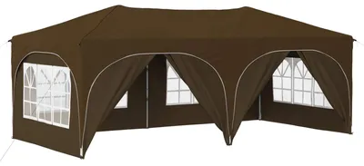 Obrázok produktu pre Prístrešok na párty 575 x 288 x 245 cm Sivohnedá