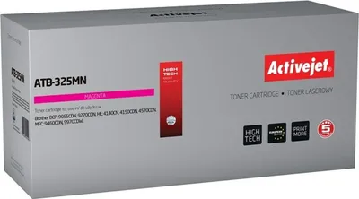 Immagine prodotto di Activejet ATB-325MN toner (replacement for Brother TN-325M; Supreme; 3500 pages; magenta)