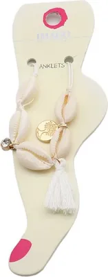 Produktbild von Fußkettchen Muschel Baum  Knöchel Fußkettchen Sommer Fußbette shell tree anklets
