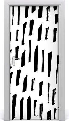 Produktbild von Tulup Türaufkleber 95x205 cm Dekorative Aufkleber Selbstklebend Wasserdichte Tapete Abnehmbar Schlafzimmer Wohnzimmer Wohnkultur - Gefahrenstelle