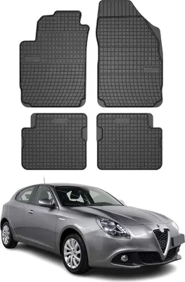 Immagine prodotto di 2010-2020 Alfa Romeo Giulietta Fußmatten Gummi Schwarz 4 tlg