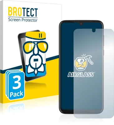 Produktbild von 3x BROTECT Schutzglas für Motorola Moto G8 Plus Schutzfolie Panzer Folie Glas Display Schutz klar