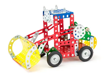 Produktbild von Merkur 3 Bausatz, 307 Teile, 30 Modelle