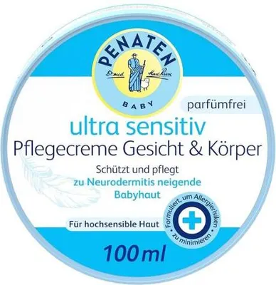 Produktbild von Penaten Ultra Sensitive 100 ml Gesichts- und Körperpflegecreme für Kinder
