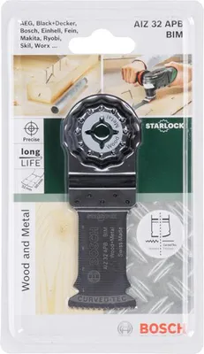 Produktbild von Starlock BIM Tauchsägeblatt AIZ 32 APB Wood and Metal 50 x 32 mm