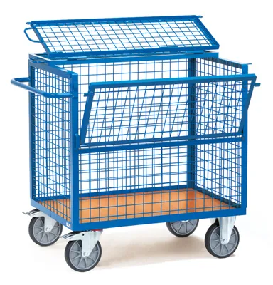 Produktbild von Fetra Drahtkastenwagen Ladefläche L x B 1200 x 800 mm 600 kg