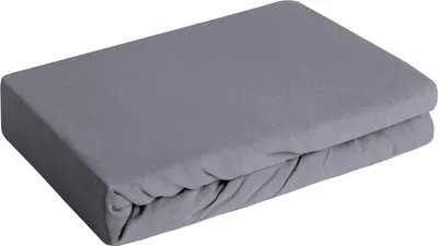 Obrázek produktu pro Prostěradlo JERSEY3 ocelové 160x200 30cm 140