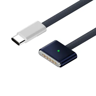 Produktbild von MagSafe 3 Ladekabel 2m Mitternachtsblau – 140W MacBook Schnellladekabel – USB-C auf MagSafe Ladekabel für MacBook Air & MacBook Pro