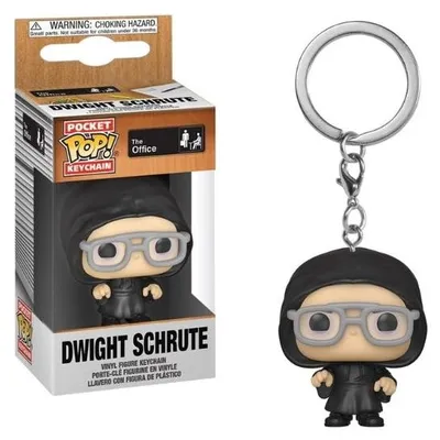 Productafbeelding van The Office - Dwight Schrute - Sleutelhanger Funko Pocket POP!