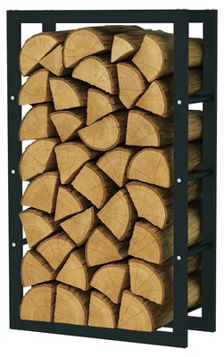 Produktbild von SCHMIDT security tools Brennholzregal 60x25x100cm Kaminholzregal