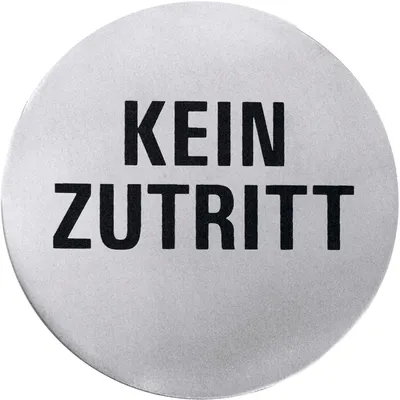 Produktbild von Hinweis-Türsymbole Kein Zutritt