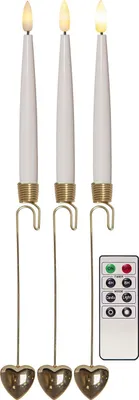 Produktbild von Star Trading 003-44, Leichte Dekorationsfigur, Weiß, Ambiente, Wohnzimmer, IP20, 4 h