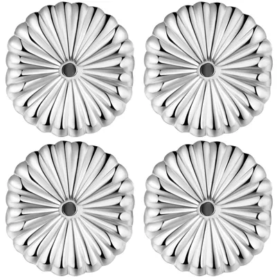 Ohrlochheber aus 925 Sterlingsilber, 4 Stück, hypoallergen, sicher
