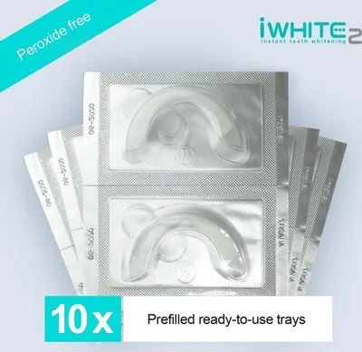 Zdjęcie produktu dla zestaw do natychmiastowego wybielania zbw iWhite - profesjonalne wybielanie zbw do 8 odcieni bieli