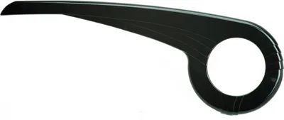 Produktbild von Kettenschutz 340 Hebie einflügelig Ø 160 mm schwarz