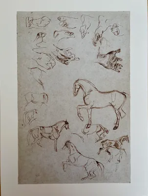 Obrázek produktu pro Eugène DELACROIX - Skica č. 11 - Plakát - 28,5 x 38 cm