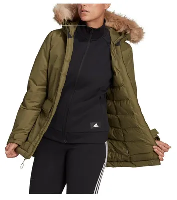 Produktbild von adidas UTILITAS HO Damen Parka beige beige S
