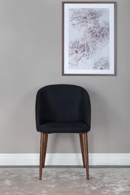 Produktbild von Venture Home Stuhl Arch Schwarz 2er-Pack