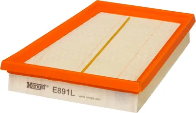 Produktbild von Luftfilter HENGST FILTER E891L für FORD Fiesta Mk5 Schrägheck (JH1, JD1, JH3, JD3) Filtereinsatz