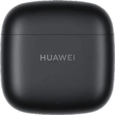 A black Huawei FreeBuds SE 2 charging case is shown against a white background.
