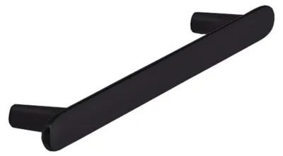 Produktbild von Möbelgriff 10x schwarz matt 141 x 31 mm Zinkdruckguss