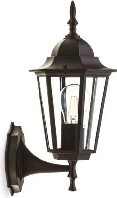 Obrázek produktu pro Černá venkovní nástěnná lampa Retro 1xE27 50W LO4101 IP54 Kobi