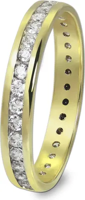 Produktbild von GoldDream Ring Zirkonia 333er Gelbgold Gr. 56 gold, weiß Damen Schmuck GDR520Y56