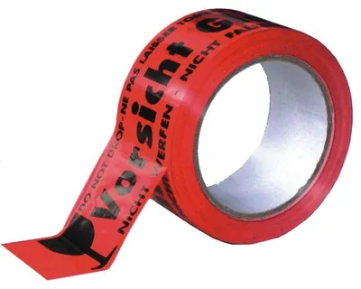 Produktbild von Signalklebeband 50mm x 66m 'Vorsicht Glas'