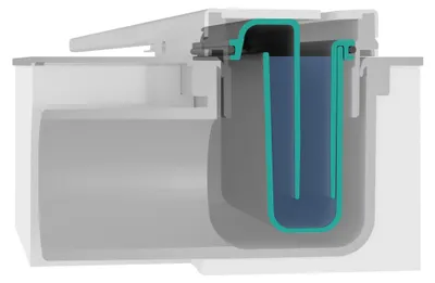 Produktbild von Hansgrohe RainDrain Flex Duschrinne 900 mm kürzbar zur freien Montage BST, 56045800