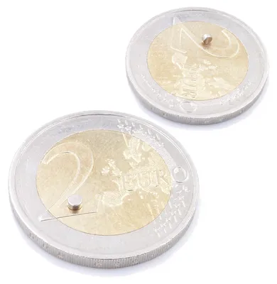 Produktbild von Aprilheld | 90 Scheibenmagnete 2x1 mm | N52 Klasse Neodym Magnete | Modellbau