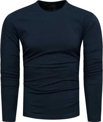 Produktbild von Recea Langarm-T-Shirt für Männer Seahill gewohnheiten L
