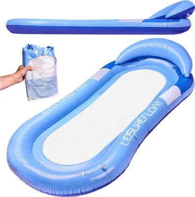 Produktbild von Aufblasbare Matratze Schwimmsessel blau
