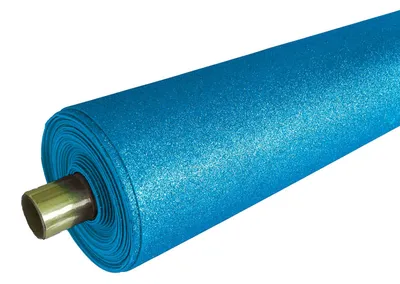 Glitzer-Moosgummi EVA 90cm breit ab 0,5m türkisblau