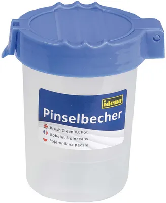 Obrázok produktu pre Idena pohár na kefku s vekom, plastový