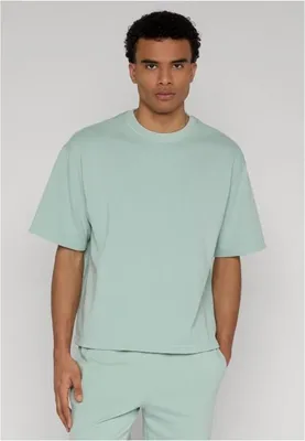 Immagine prodotto di Maglietta da uomo Urban Classics Heavy Washed Boxy Tee color menta ghiacciata - S
