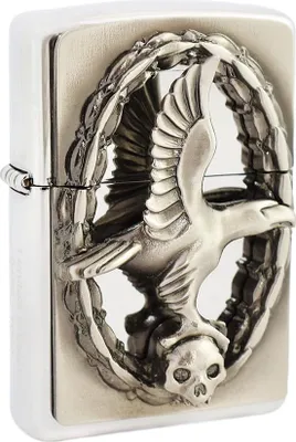 Produktbild von Zippo Feuerzeug Eagle in Mirror limitierte Auflage 1000 Stück Original Sammlerstück