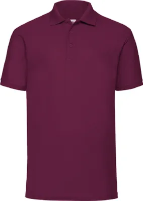 Produktbild von Fruit Of The Loom 65/35 Herren Piqué Polo-Shirt, Kurzarm BC388 (S) (Burgunder)