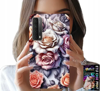 Obrázok produktu pre Puzdro Pre Huawei P Smart 2021 - Kvetinové Vzory