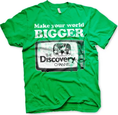 Produktbild von Make Your World Bigger T-Shirt - Large - Green