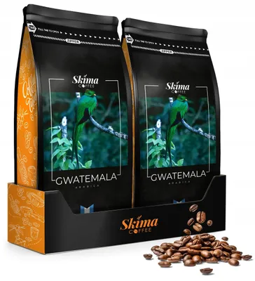 Immagine prodotto di Caffè in grani 2 x 1 kg GUATEMALA 100% Arabica appena tostato per macchine automatiche