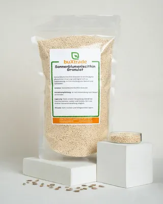Produktbild von 2 kg Sonnenblumenlecithin Granulat | entölt | Granulat | Buxtrade