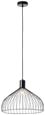 Produktbild von Brilliant Blacky Pendelleuchte 40cm E27 Schwarz Matt 99392/06