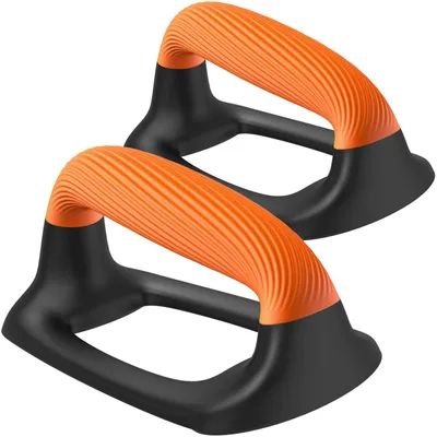 Image de Solidchoice - Barres de pompes avec poignées antidérapantes pour l'entraînement musculaire