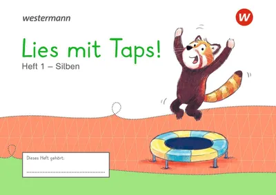 Produktbild von Westermann Unterrichtsmaterialien Grundschule. Lies mit Taps! Heft 1 - Silben
