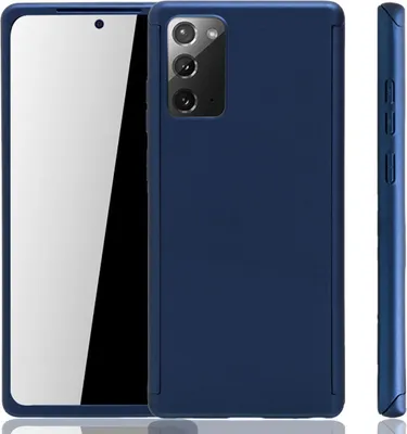 Produktbild von Handyhülle Schutzhülle für Samsung Galaxy Note 20 Full Case Cover Displayschutz 360 Blau