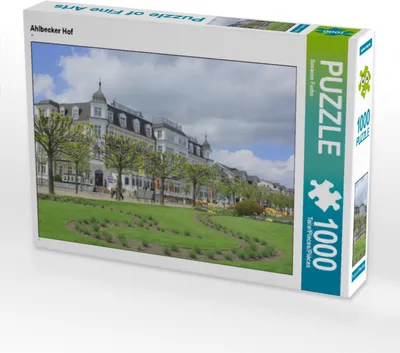 Produktbild von CALVENDO Puzzle Ahlbecker Hof 1000 Teile Puzzle quer | 1000 Teile Lege-Größe 64x48cm Foto-Puzzle für glückliche Stunden