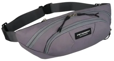 Obrázek produktu pro Peterson sportovní ledvinka z polyesteru tmavě šedá 38 cm