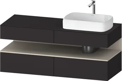 Produktbild von DURAVIT QA4766083800010 QAT KWTU WH Eck 1400x550x600 Gt Smt H