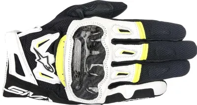 Immagine prodotto di Alpinestars SMX-2 Air Carbon V2 Guanti Nero/Bianco/Giallo Fluo 2XL Rukavice